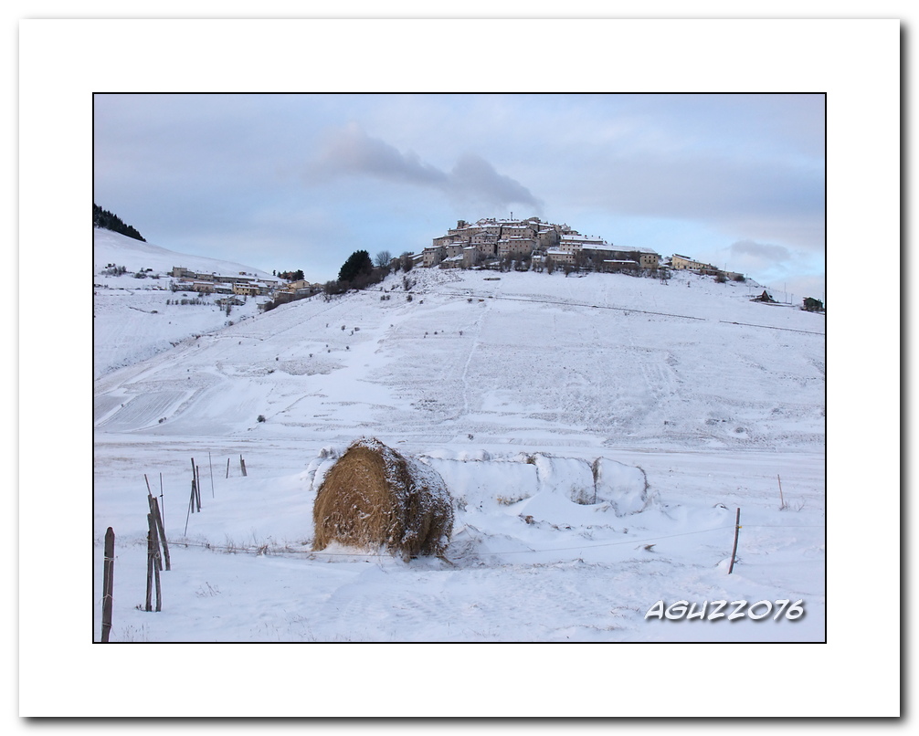 Inverno a Castelluccio