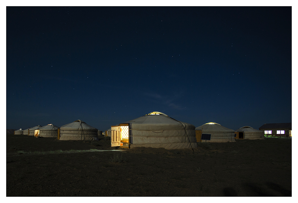campo ger del deserto del gobi