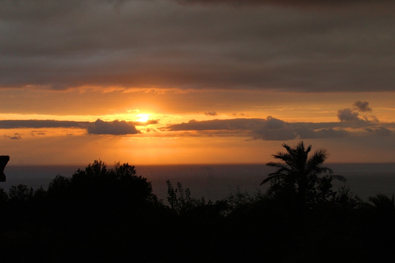 tramonto da Fuscaldo paese (CS)