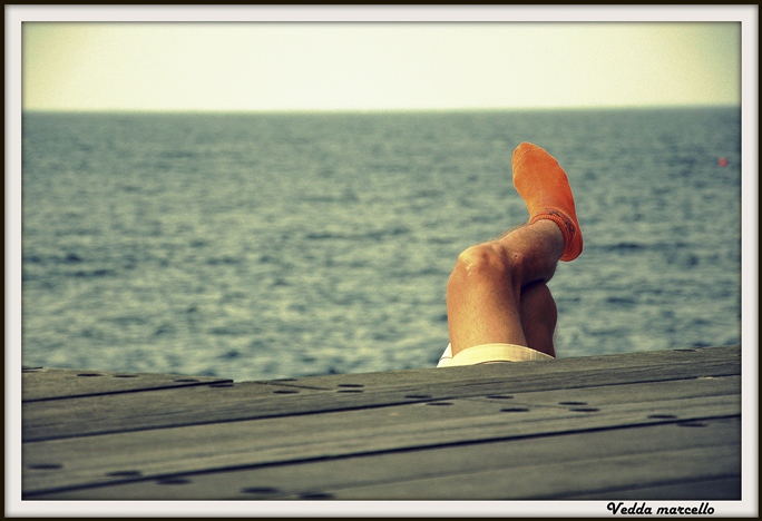 Calzino al mare....