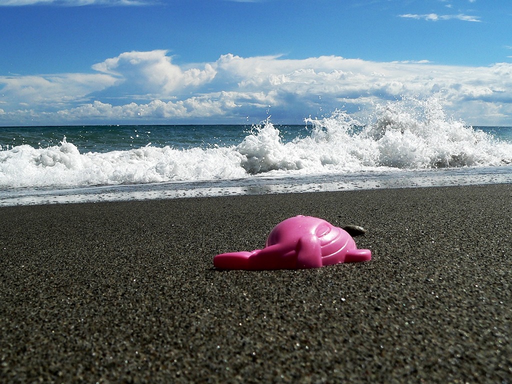 spiaggia di fine estate