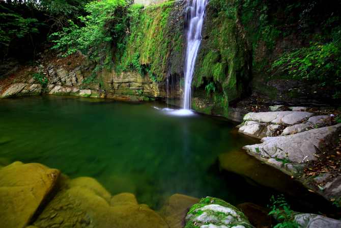 fiume in ripresa ,dopo la siccit�