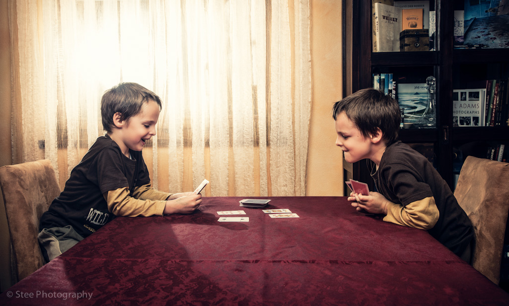 Una partita a solitario in due !!