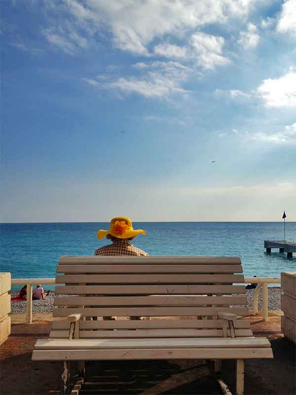 souvenirs d'une lointaine jeunesse � Nice