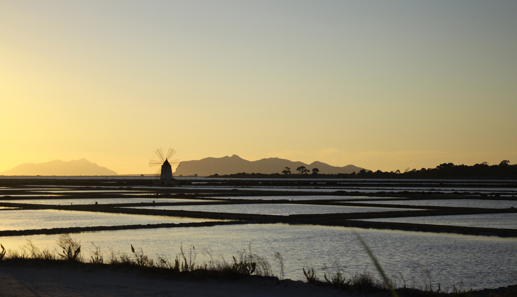 Tramonto sulle Egadi