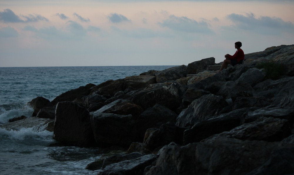 pensieri al tramonto