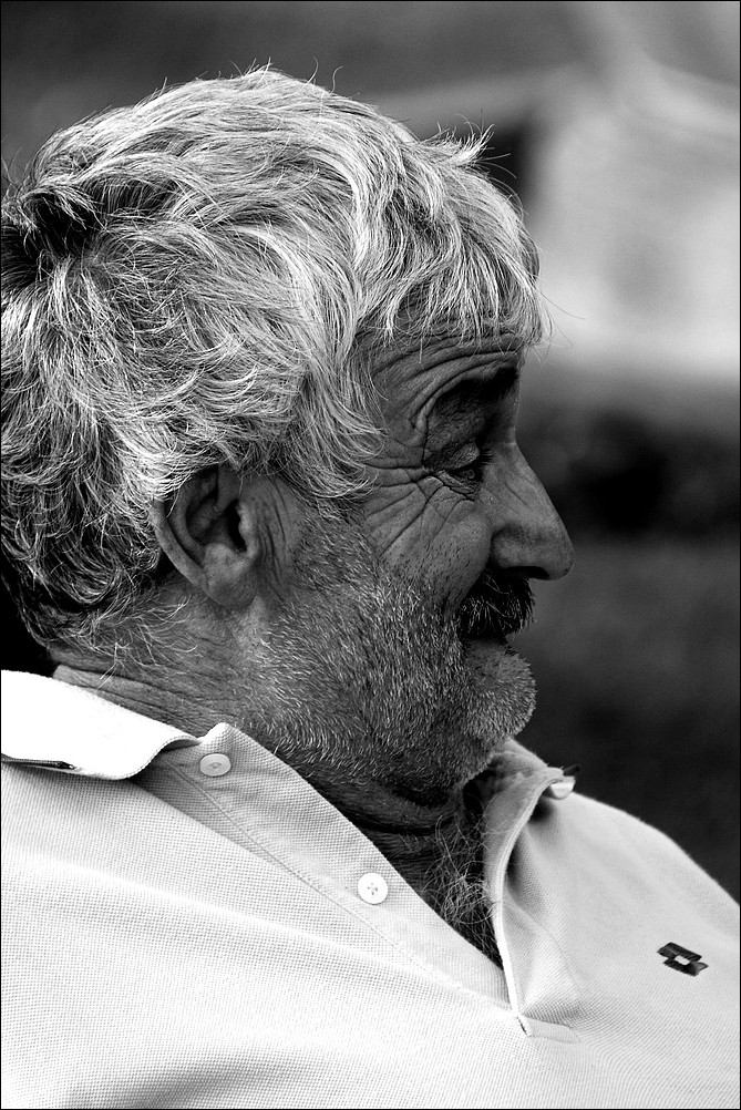 Un signore fotogenico