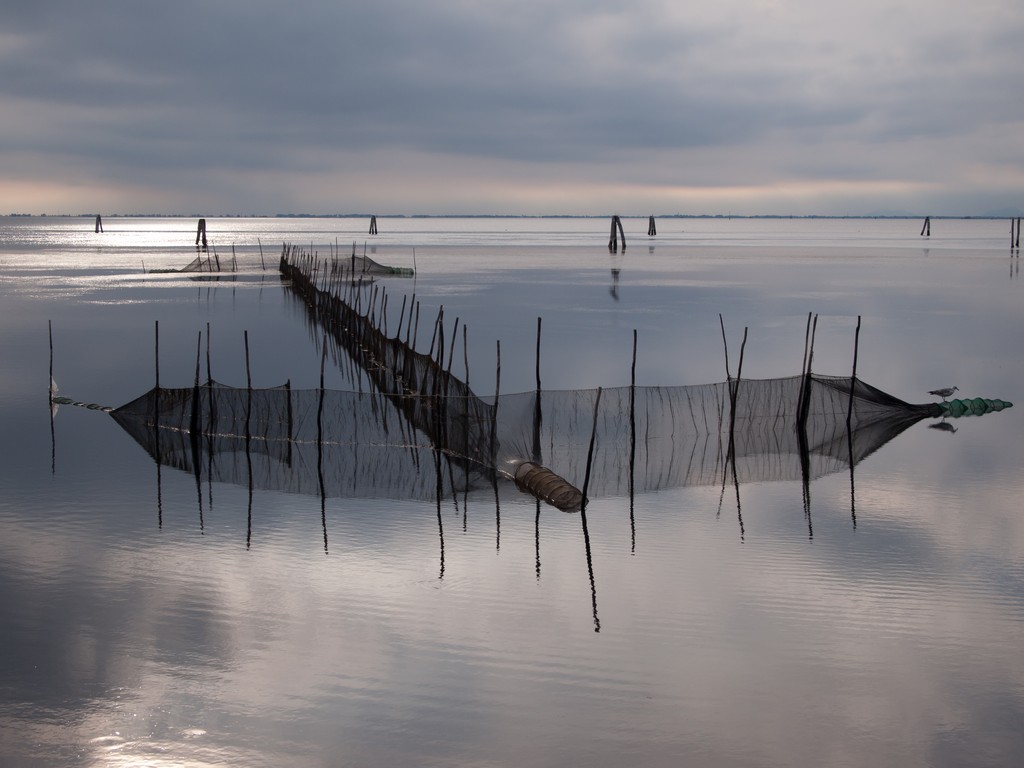 Tramonto sulla laguna