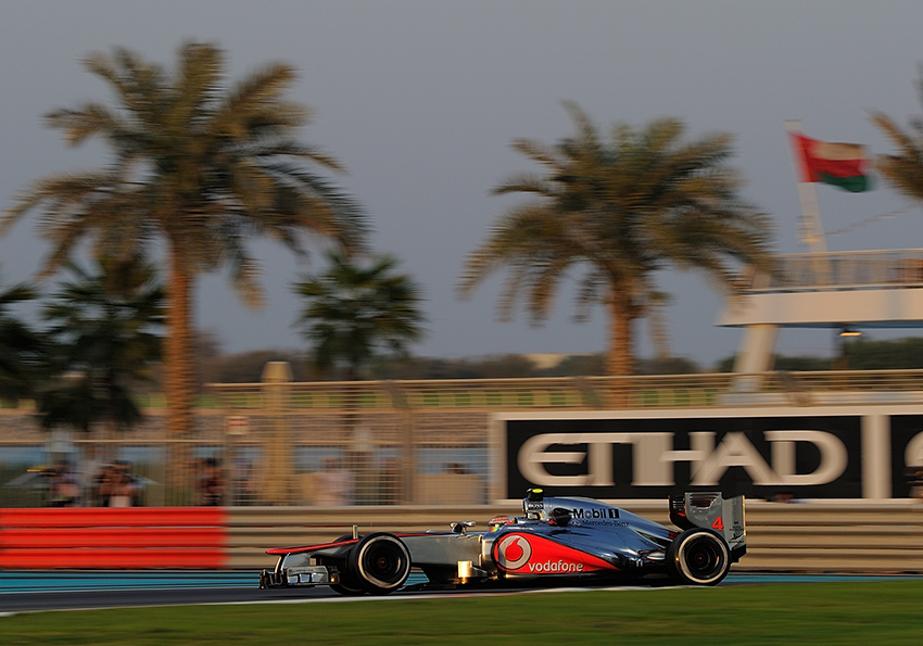 F1 Abu Dhabi 2012