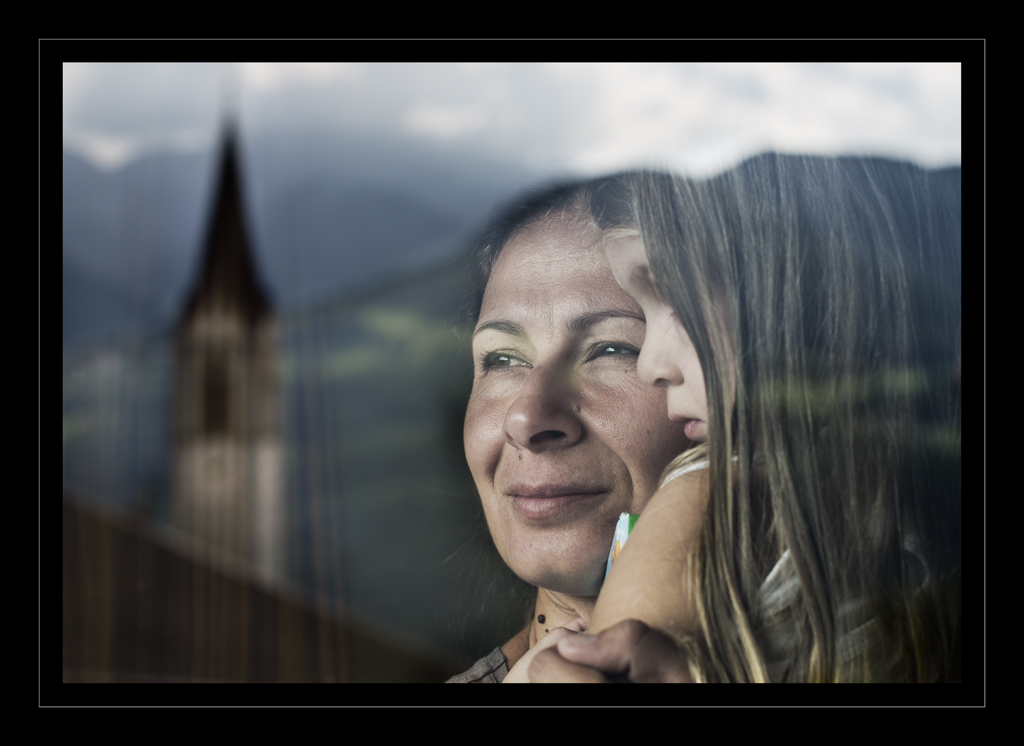 Da una camera d'albergo ...