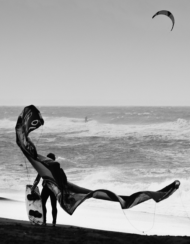 Kitesurf ..il rientro