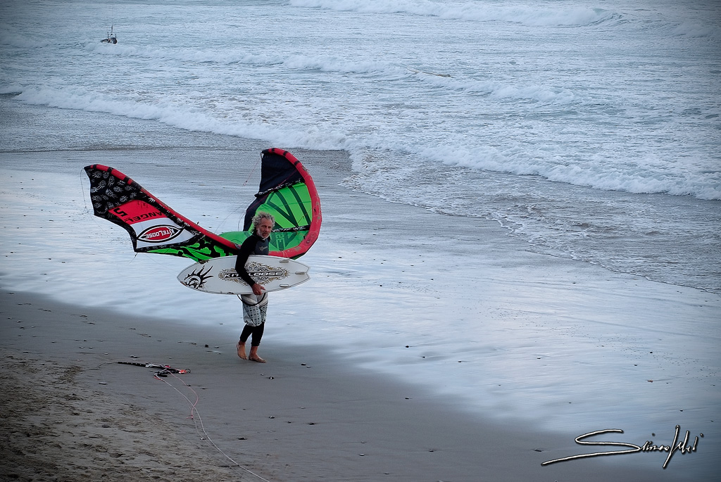 L'angelo con il surf