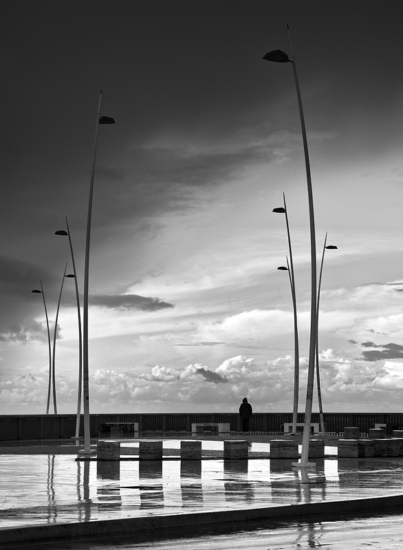 ...a guardar le nuvole