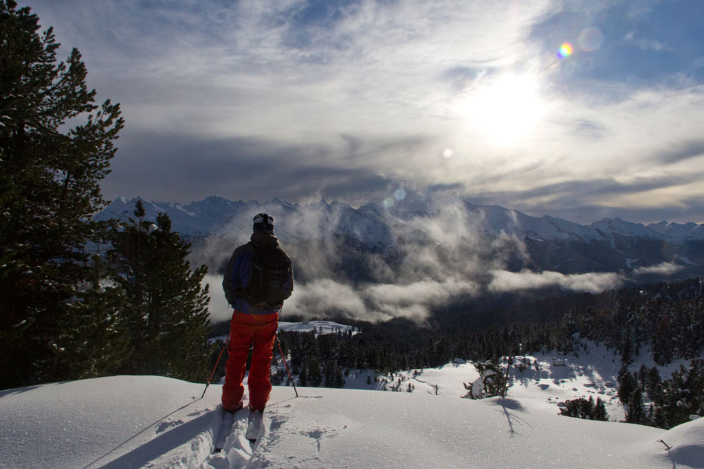 Feeling the mountain: ready to go