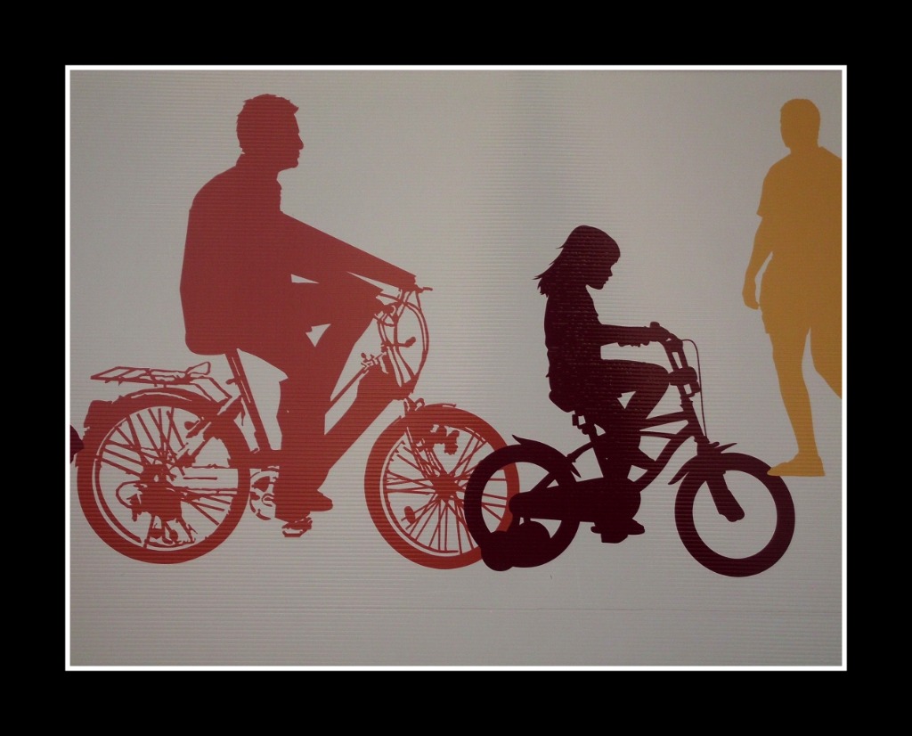 Passeggiando in bicicletta