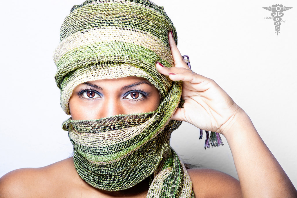 A veil of sensuality.