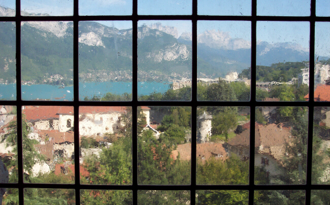 Dal castello... (Annecy)