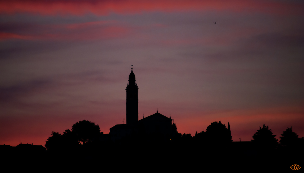 Colognola ai Colli all'alba