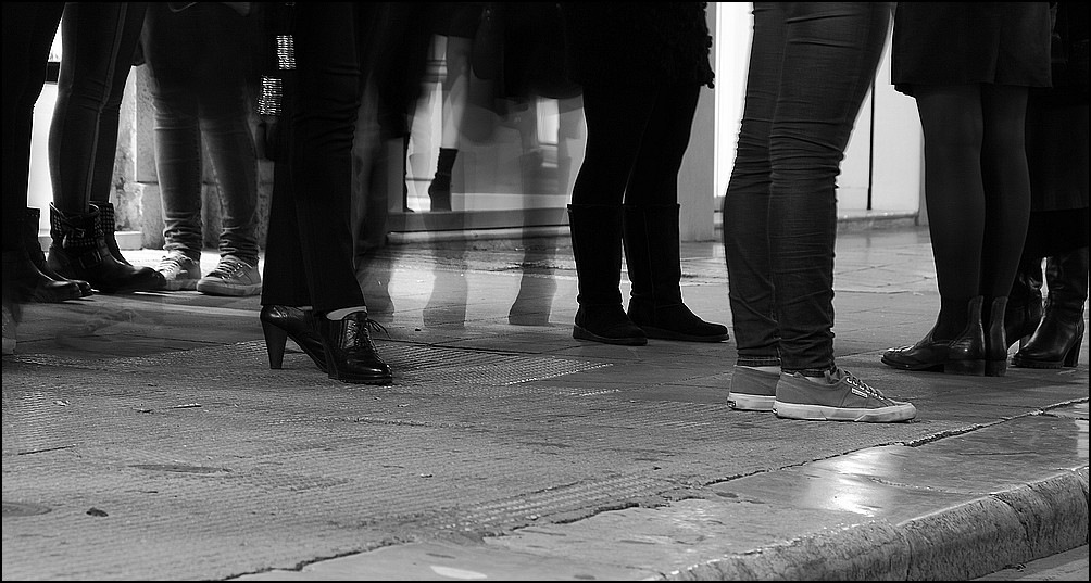 Gambe...in tempo di shopping