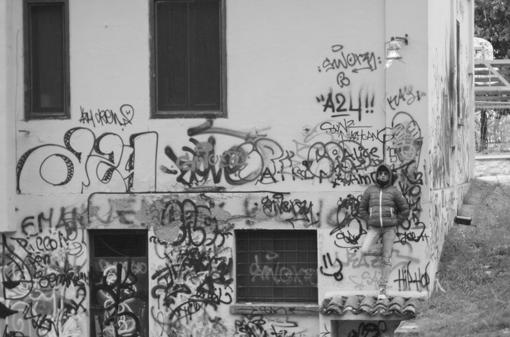 nascondersi tra i murales