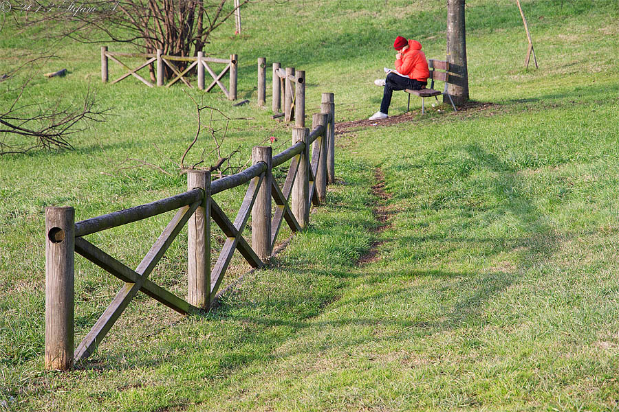 Assorto nei pensieri