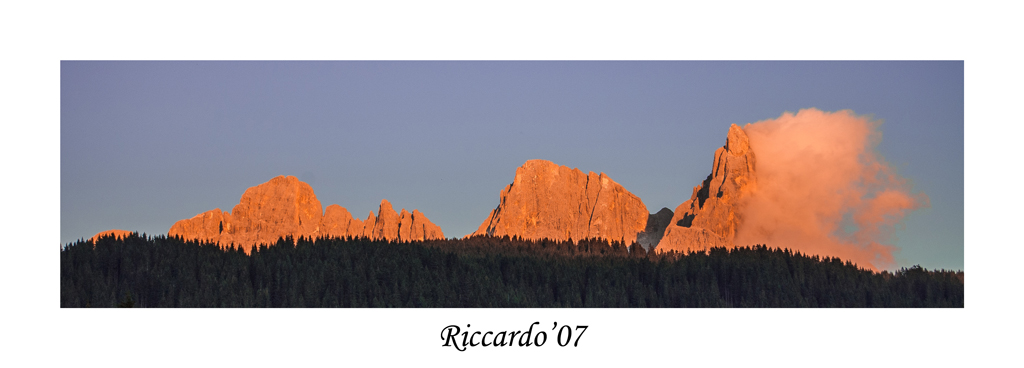 La bandiera del tramonto