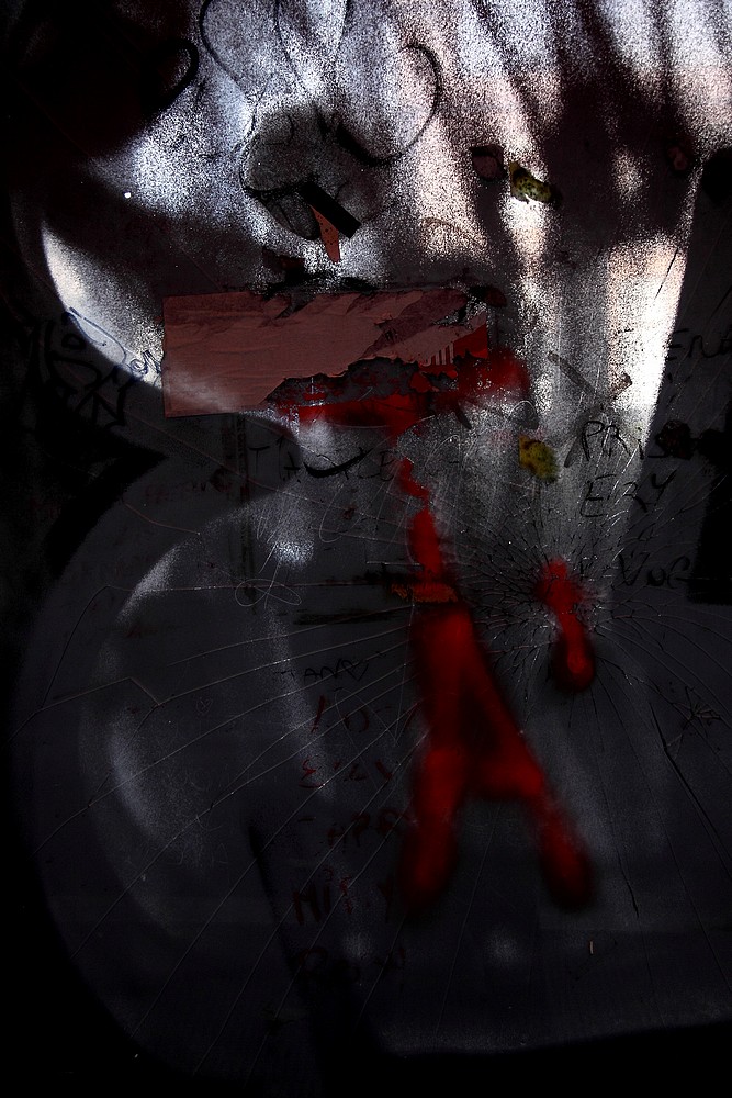 "Arte" urbana...su vetro