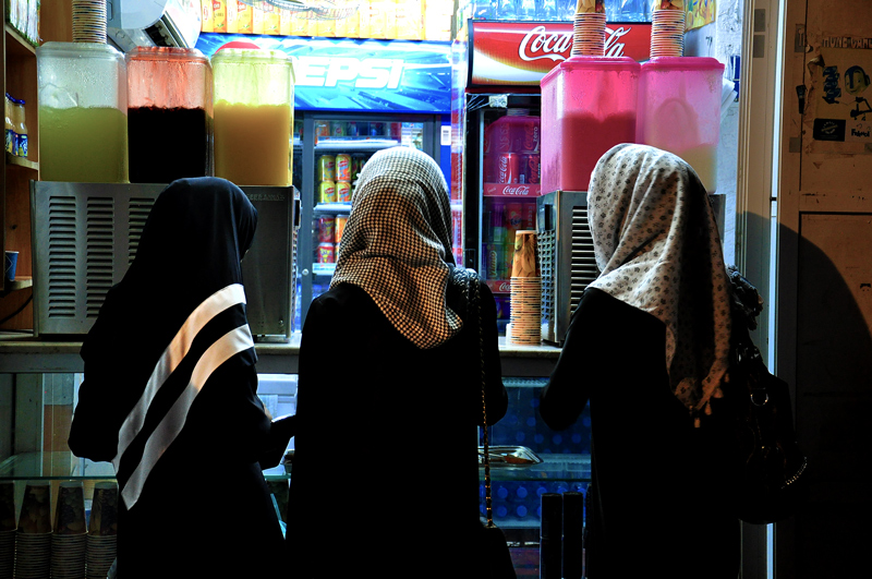 East and  West - Mutrah Souq - Oman 2012