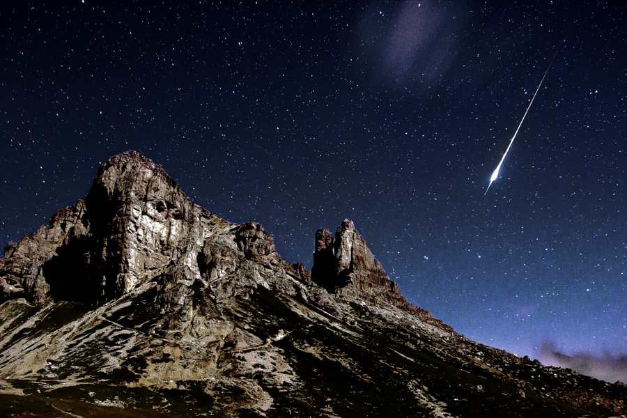 the fall of a new star