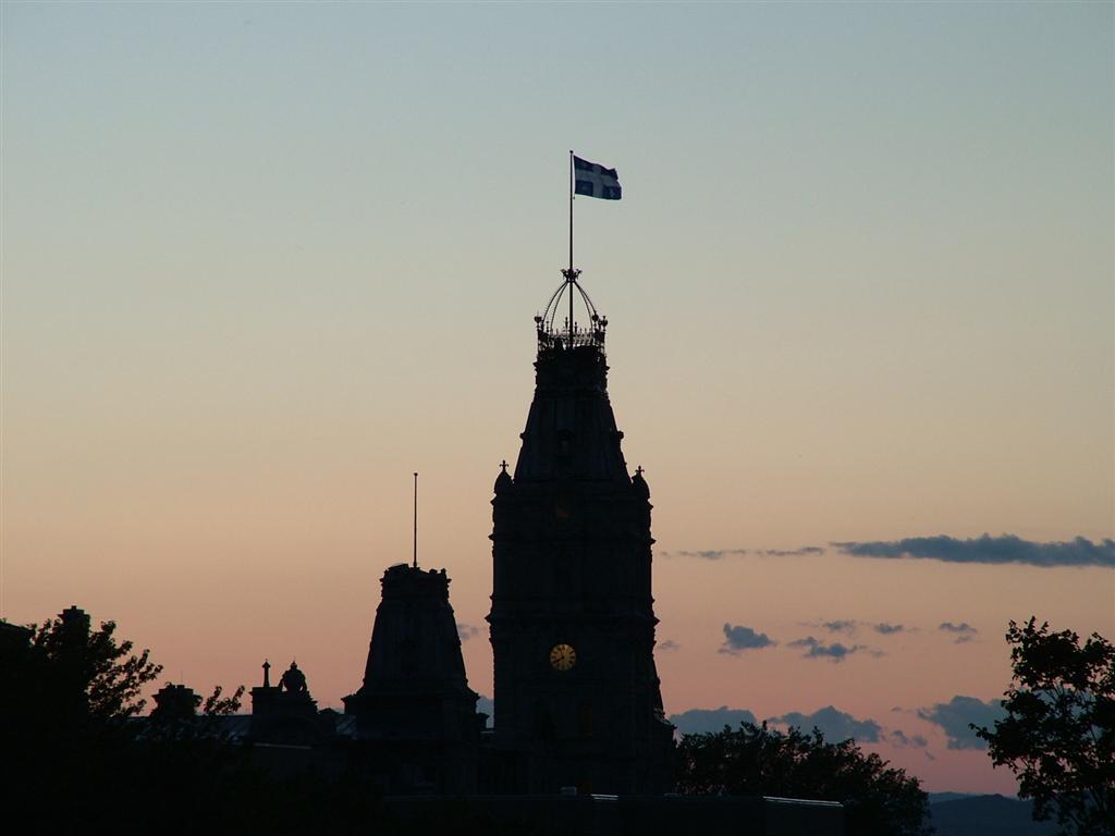 Qu�bec City di sera