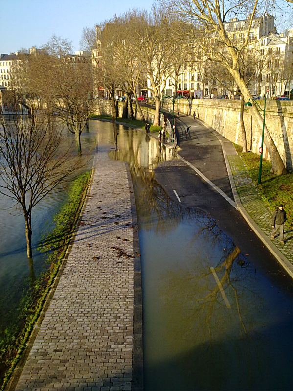 Acqua alta a Parigi