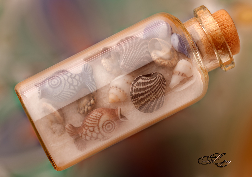 Sea in a little tube