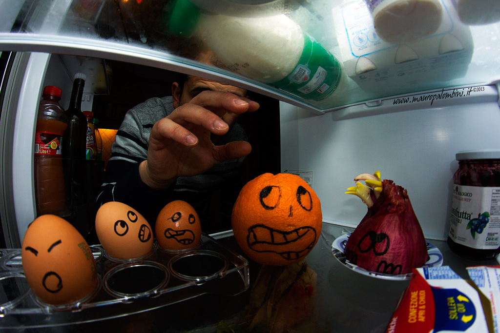 Horror nel frigo di casa...