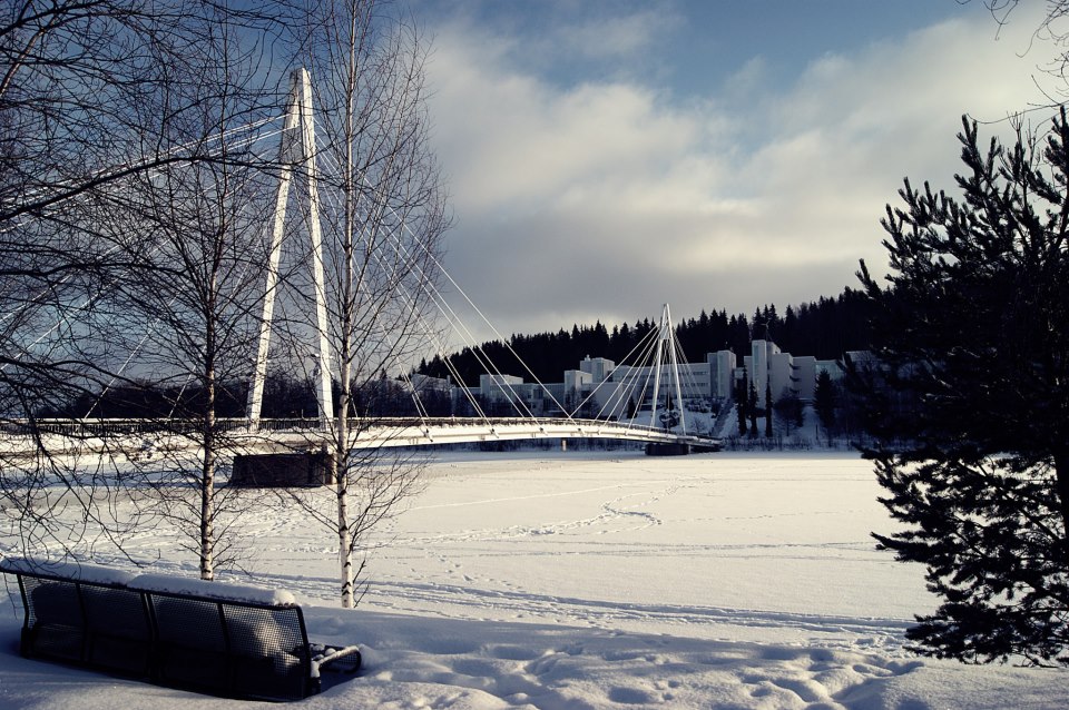 Ponte di Jyvaskyla, Finlandia