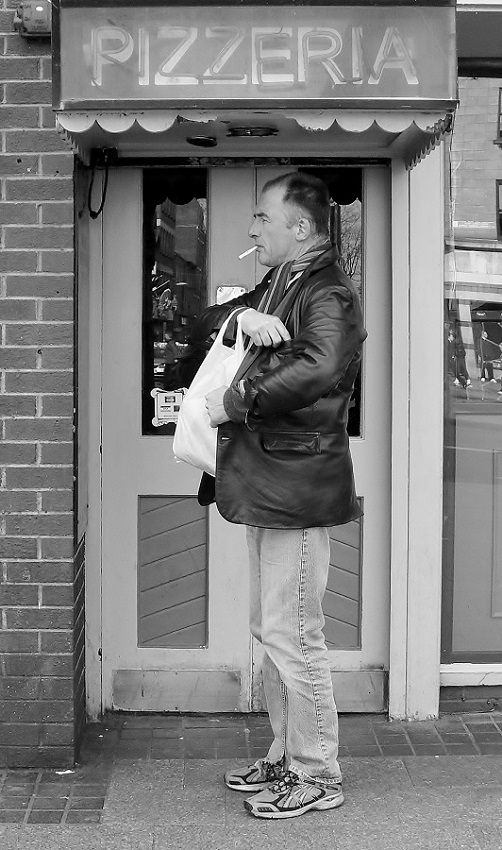 La sigaretta dopo la pizza!