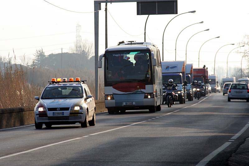 In autobus verso Ravenna