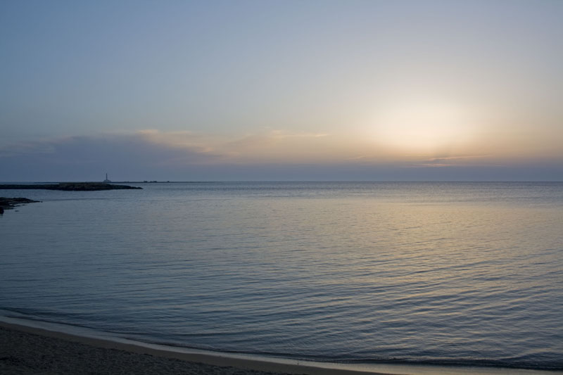 Tramonto a Gallipoli