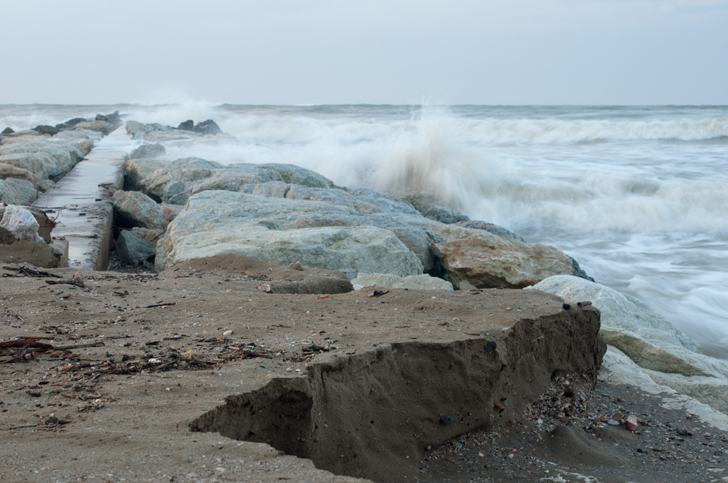 Erosione della sabbia