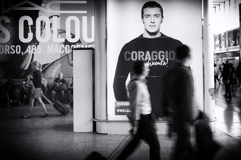 il coraggio di andare avanti