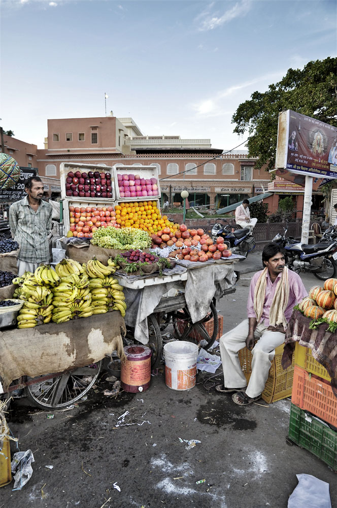 Frutta al bazar di Jaipur - India