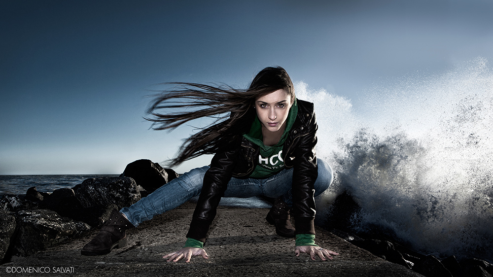 sfidando il vento e le onde...