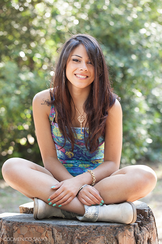 il sorriso di una bellezza unica: Giorgia.