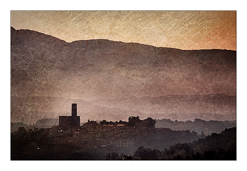 Paesaggio graffiato