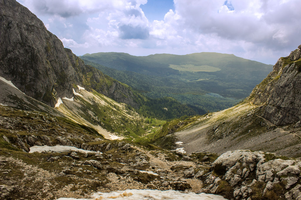 Vista dal rifugio Semenza