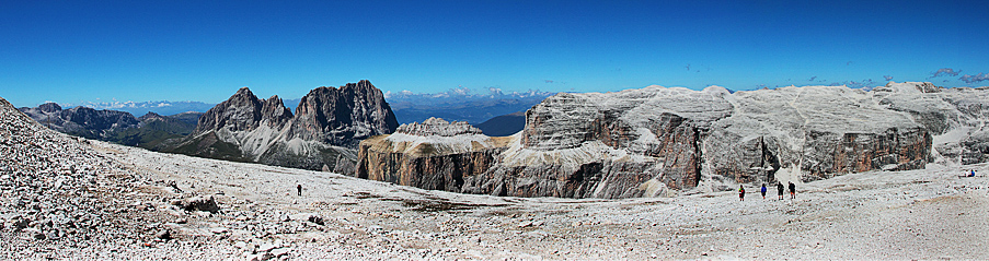 La terrazza delle Dolomiti
