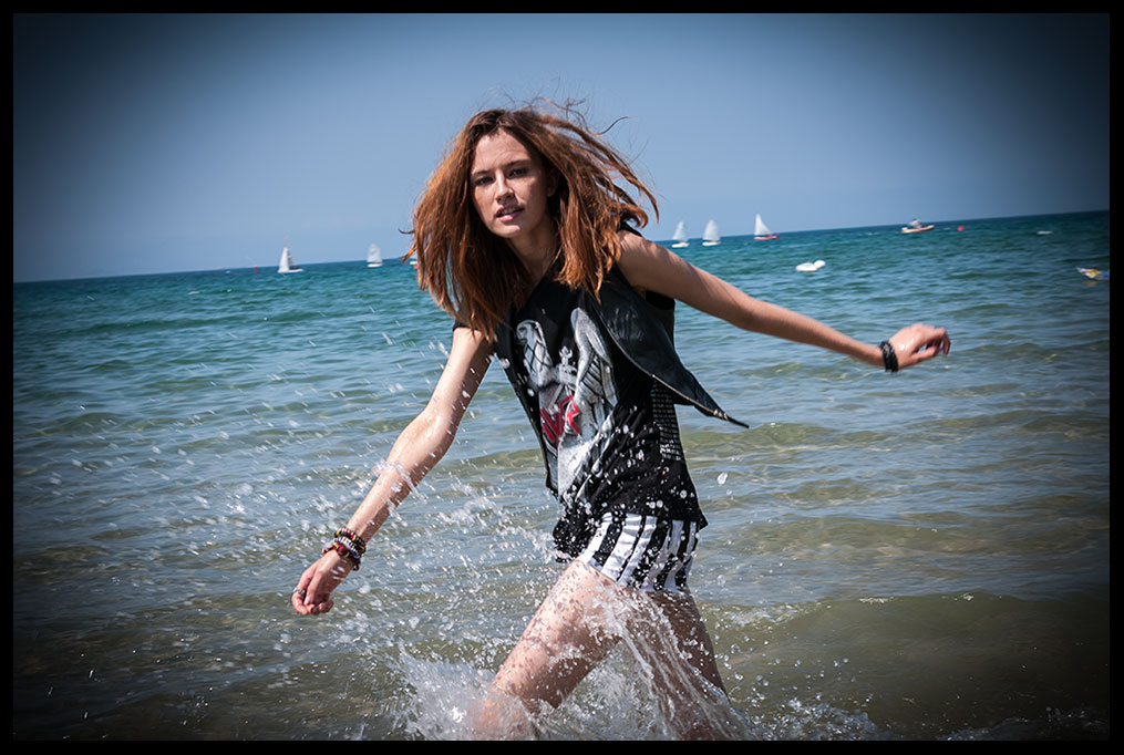 fashion on the beach