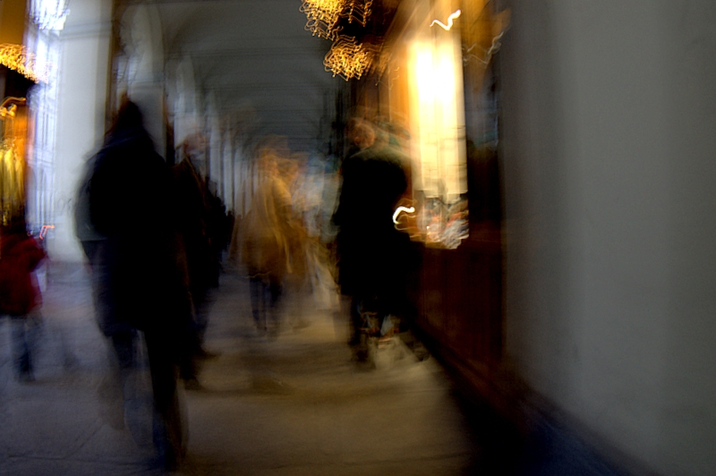 natale sotto i portici di via po