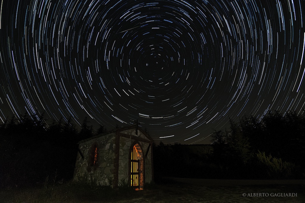 Startrails allo Scoppio