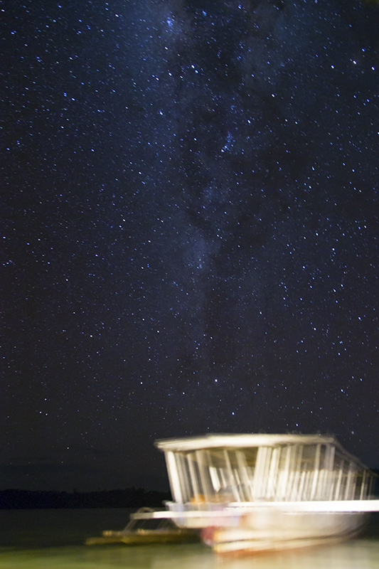 una sera - l'universo