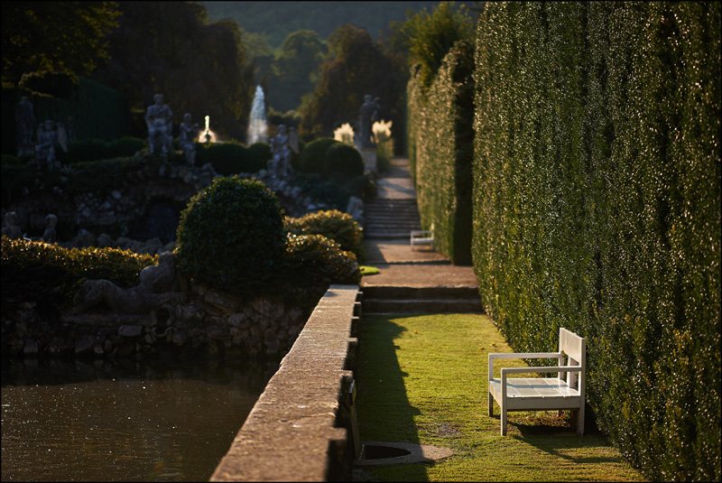 Villa Barbarigo. Verso sera.